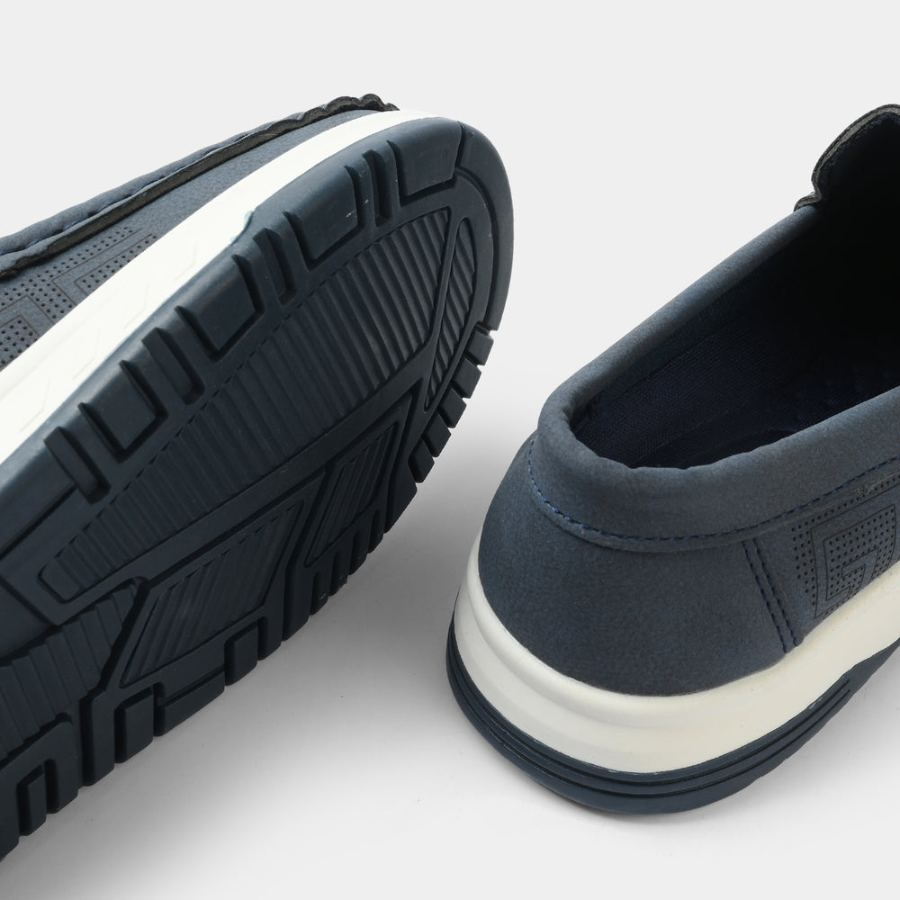 Boys Loafer ZK-4-NAVY