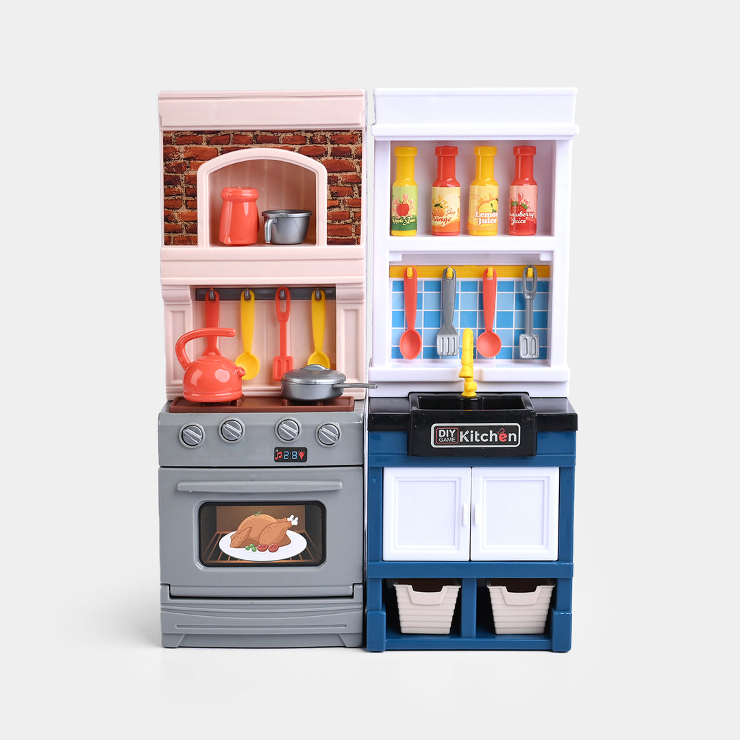 Classic Modern Kitchen Play Set with Light & Sound