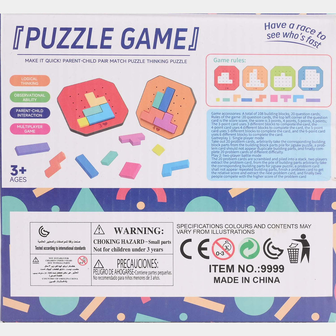 Intelligent Mind Puzzle Game