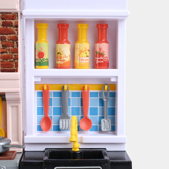 Classic Modern Kitchen Play Set with Light & Sound