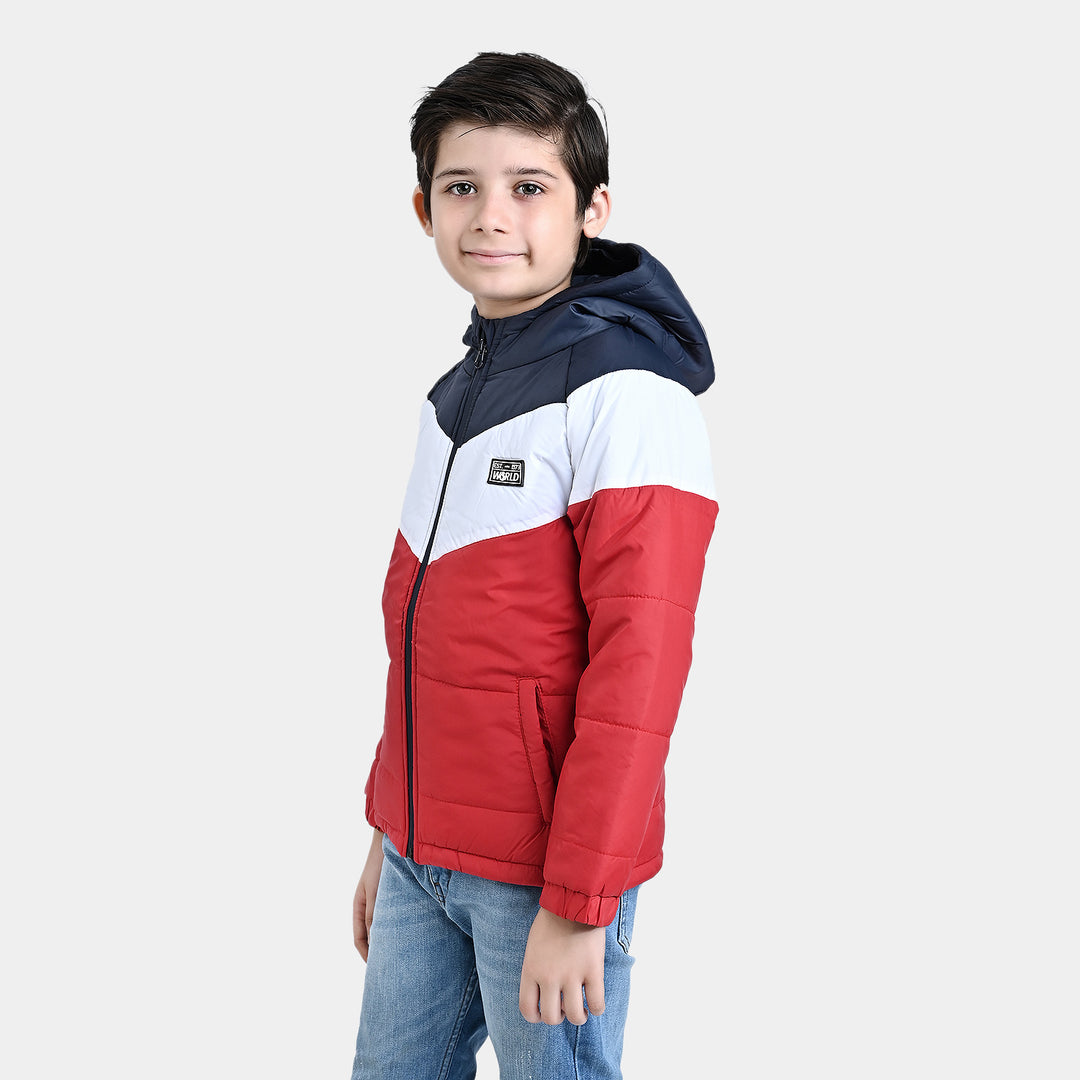 Boys Quilted Jacket Secret World