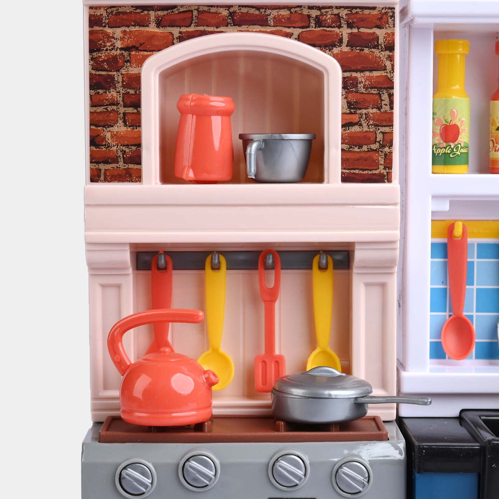 Classic Modern Kitchen Play Set with Light & Sound