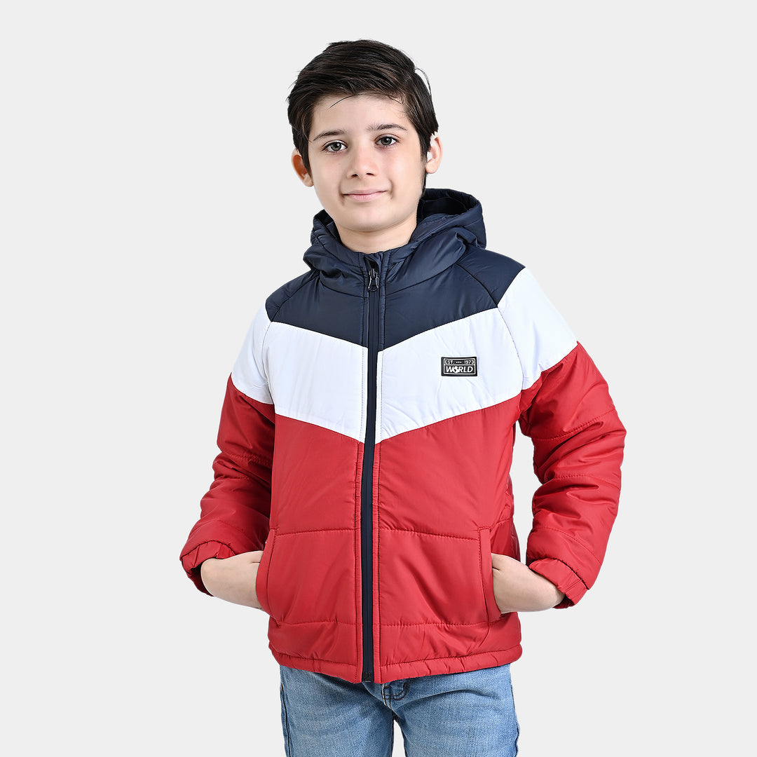 Boys Quilted Jacket Secret World