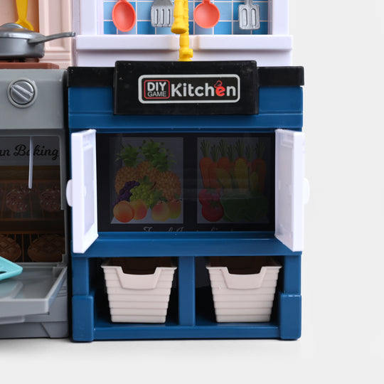 Classic Modern Kitchen Play Set with Light & Sound