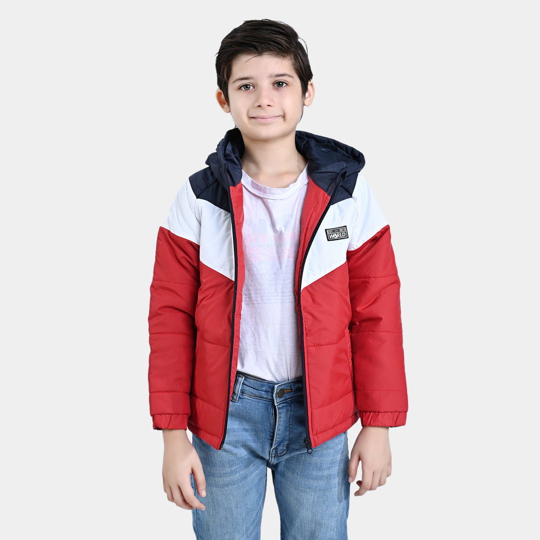 Boys Quilted Jacket Secret World