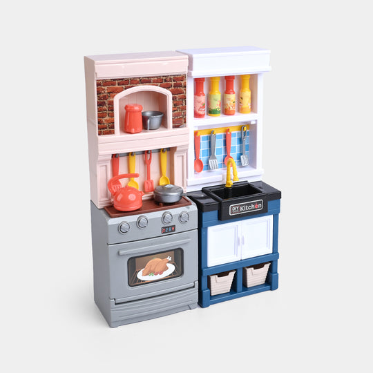 Classic Modern Kitchen Play Set with Light & Sound