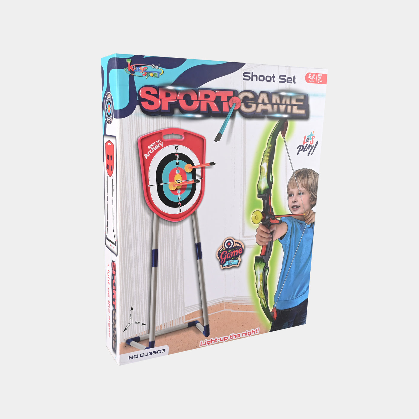 Archery Set Target Shooting Toy For Kids