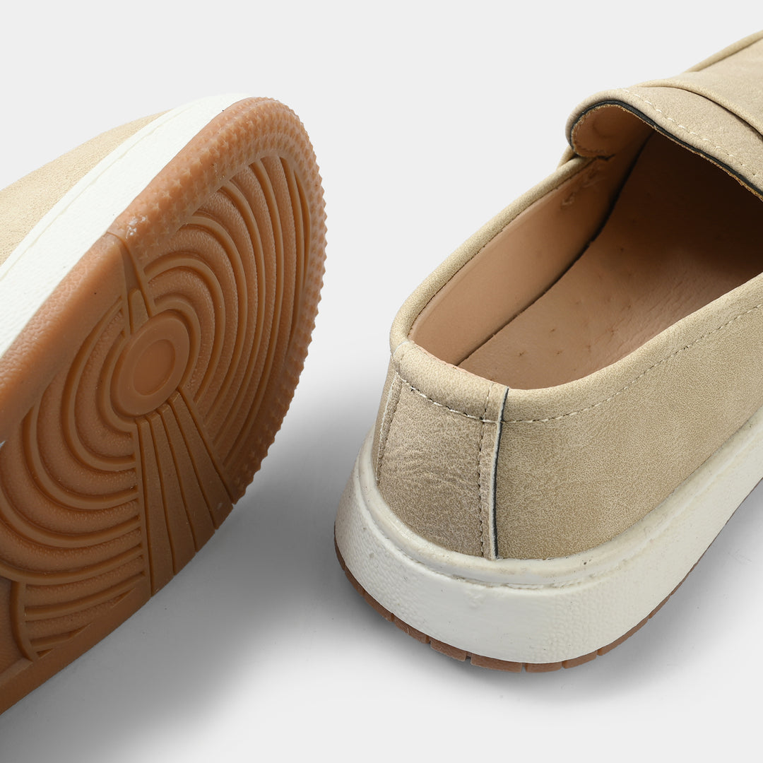 Boys Formal Shoes ZK-5-BEIGE