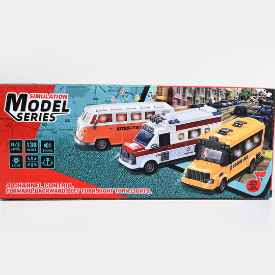 Remote-Controlled Vehicle Ambulance Toy For Kids