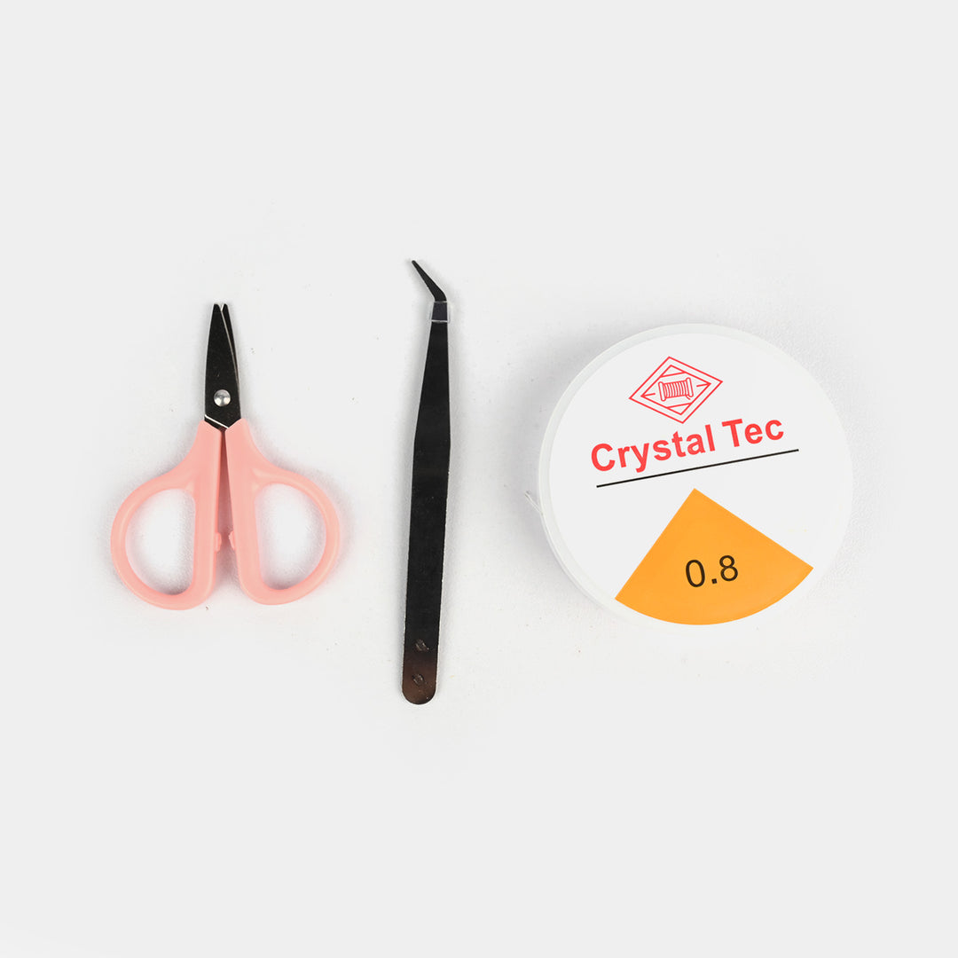 Girls Beads Set For Creative Play