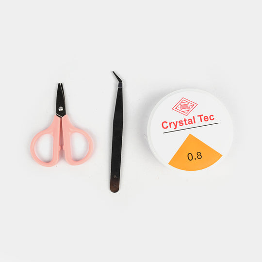 Girls Beads Set For Creative Play
