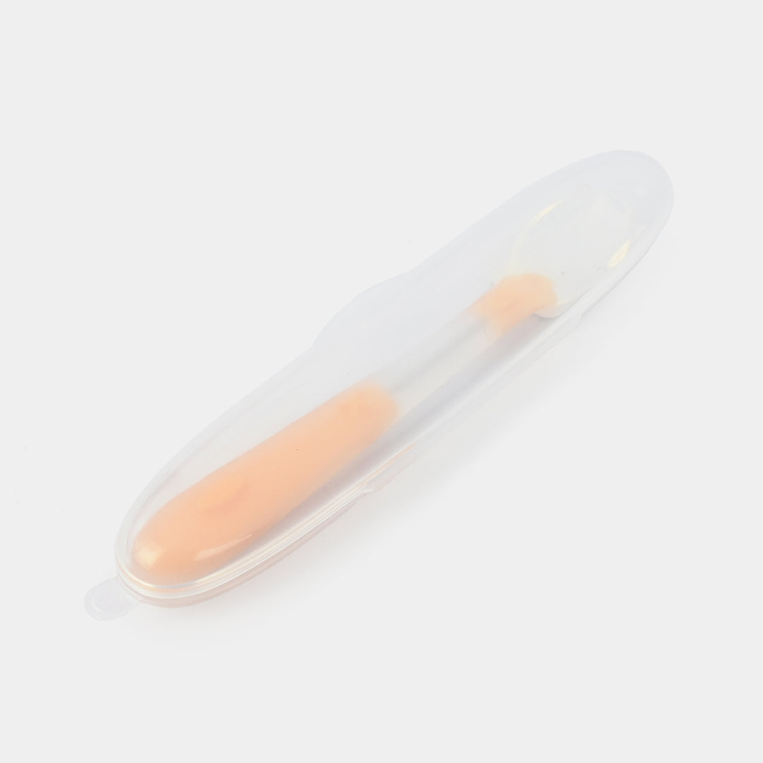 Soft-Tip Silicone Infant Feeding Spoon