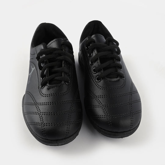 Boys Football Shoes 802-BLACK