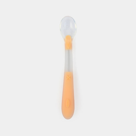 Soft-Tip Silicone Infant Feeding Spoon