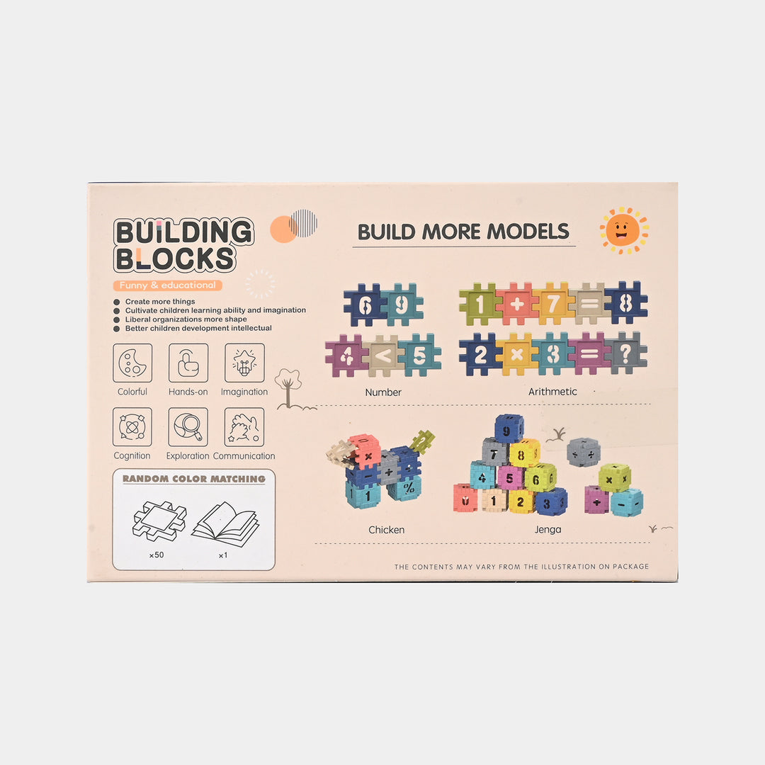 DIY Educational Building Blocks Set 50 Pcs