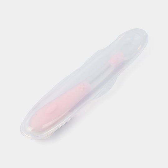 Soft-Tip Silicone Infant Feeding Spoon