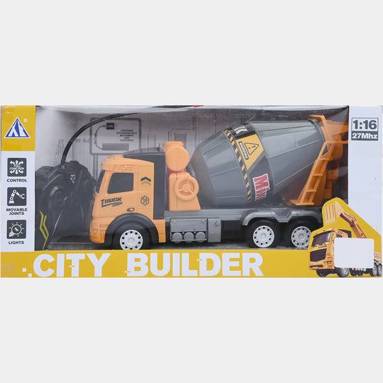 1:16 Scale Remote Control Cement Mixer Truck