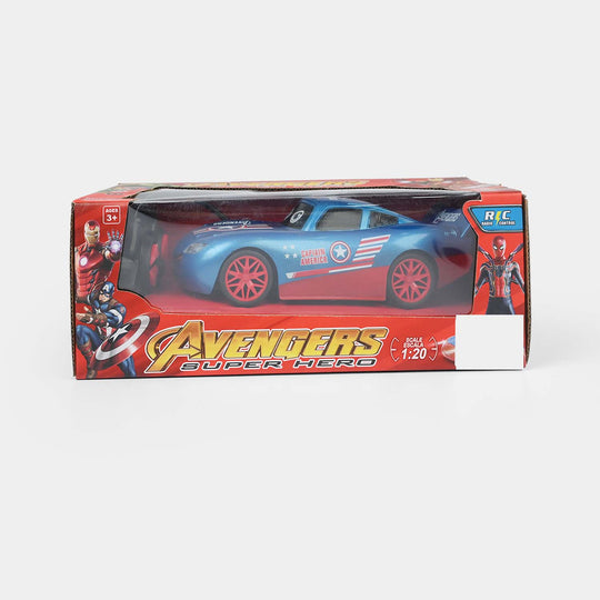 Remote Control Superhero Car Toy for Kids