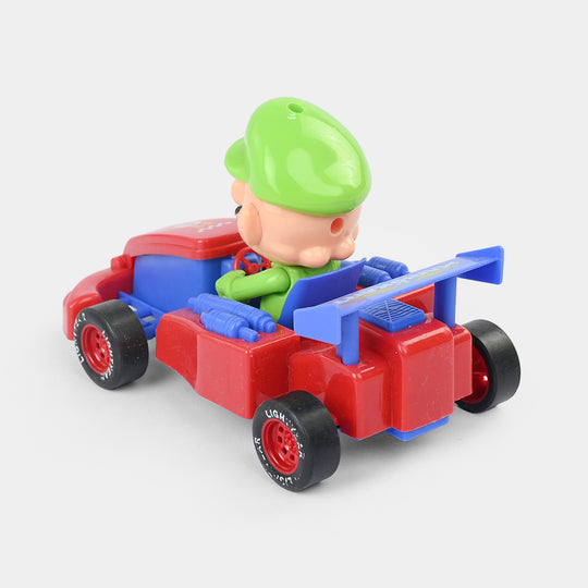 Friction-Powered Mini Sports Vehicle