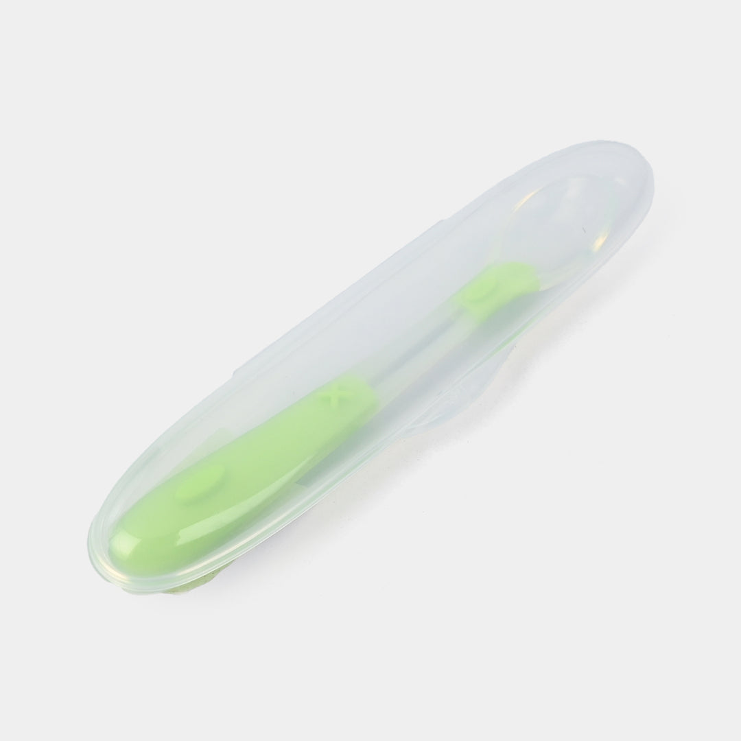 Soft-Tip Silicone Infant Feeding Spoon