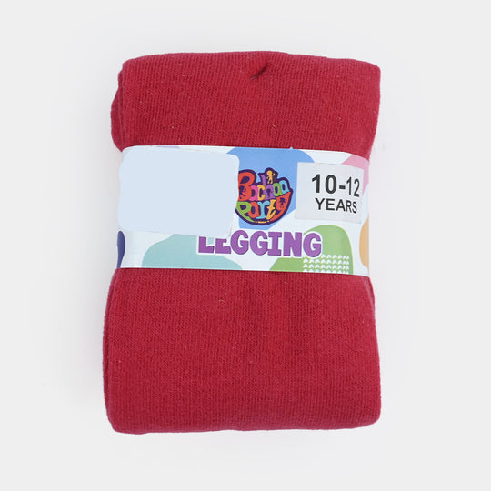 Girls Lycra Jersey Legging Mix