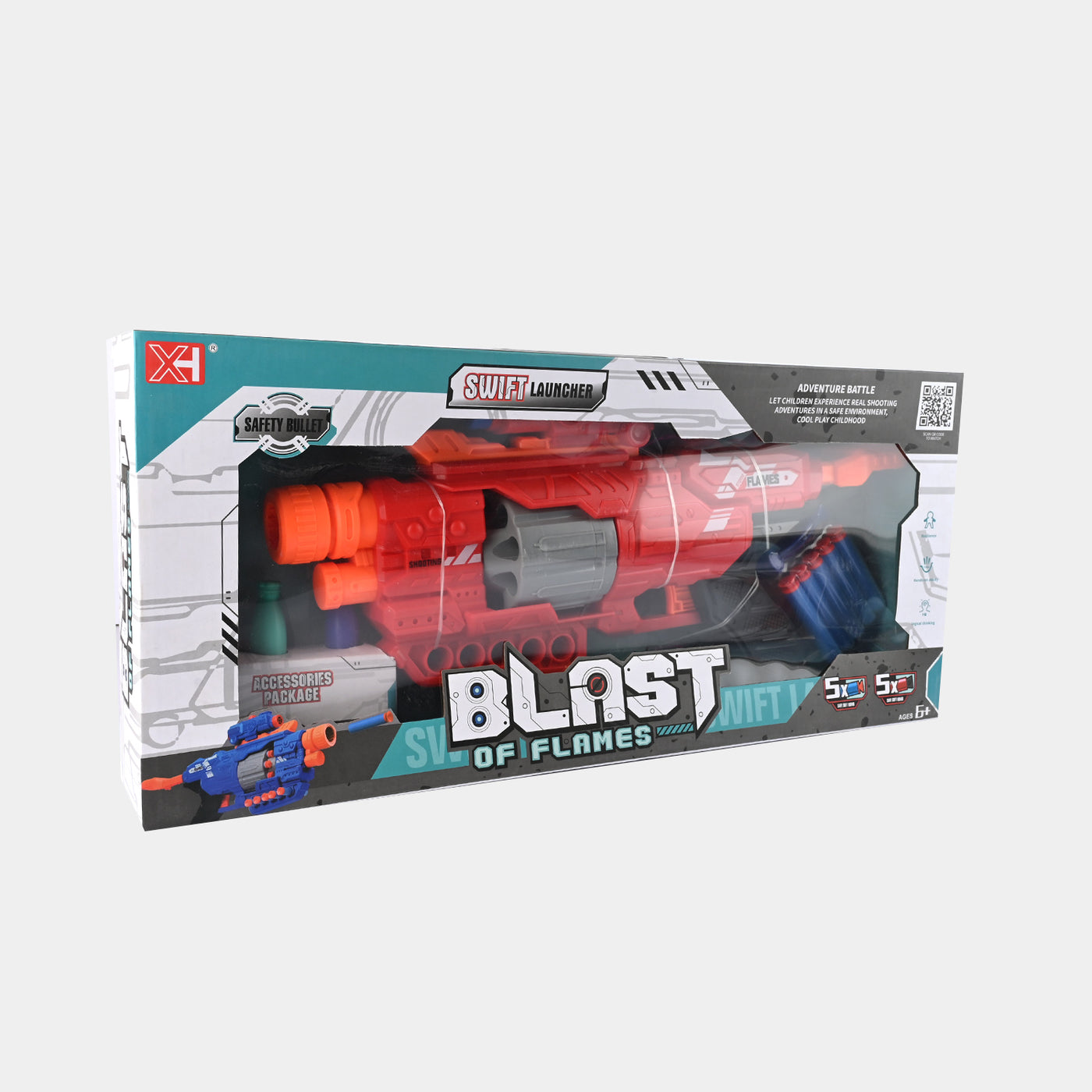 EVA SOFT DART TARGET BLASTER TOY FOR KIDS