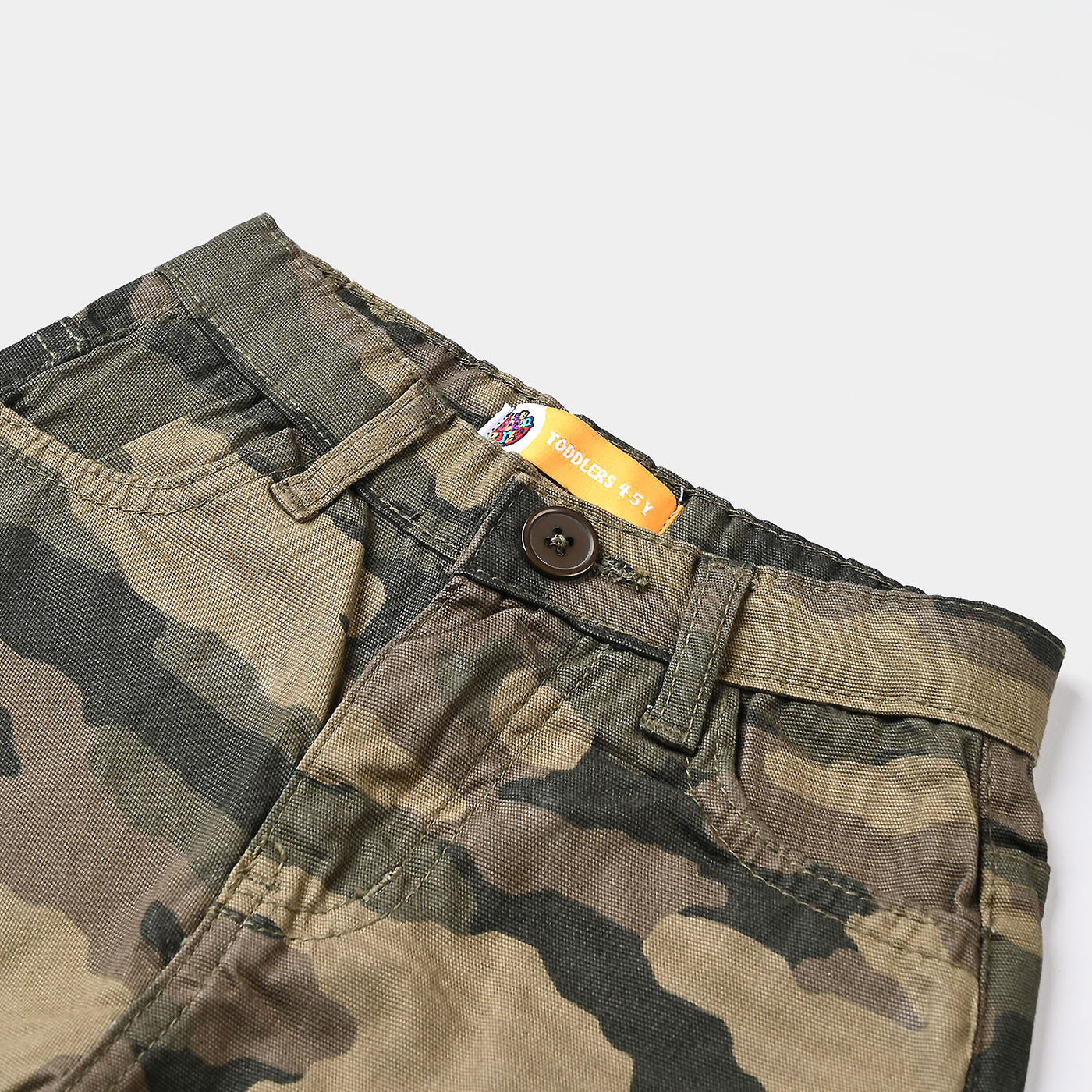 Boys Cotton Short Camo