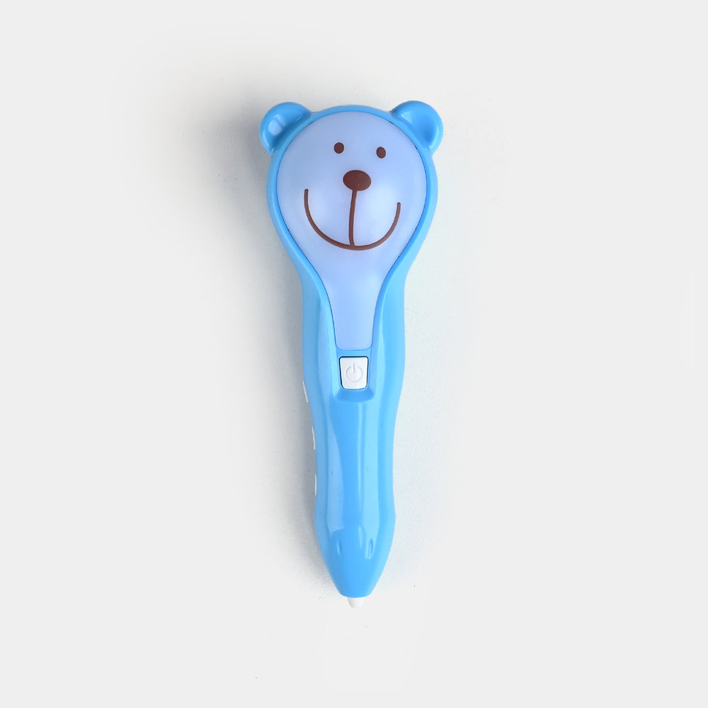 Bear 3D Pen With Battery For Kids