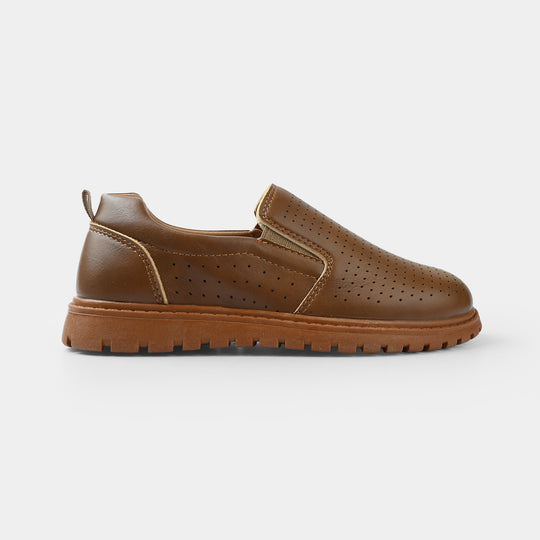 Boys Sneakers ZK-3-BROWN