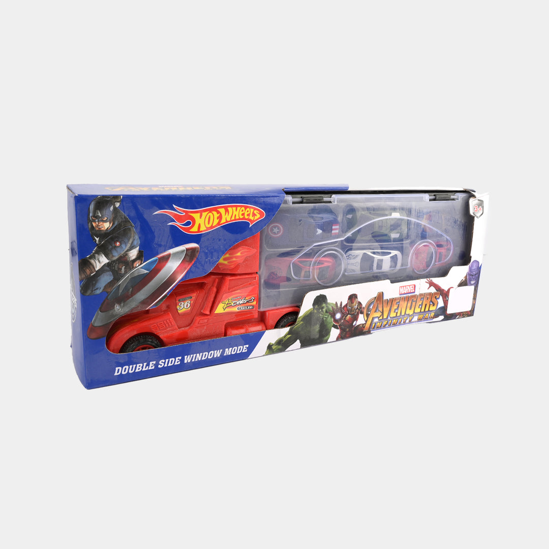 Hot Wheel Transport truck with Mini Cars