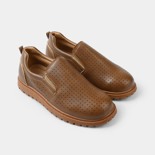 Boys Sneakers ZK-3-BROWN