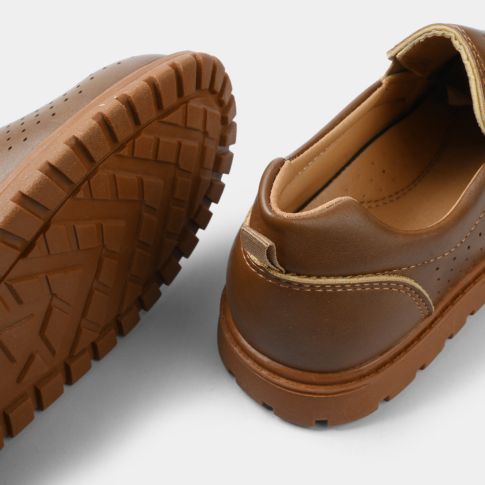 Boys Sneakers ZK-3-BROWN