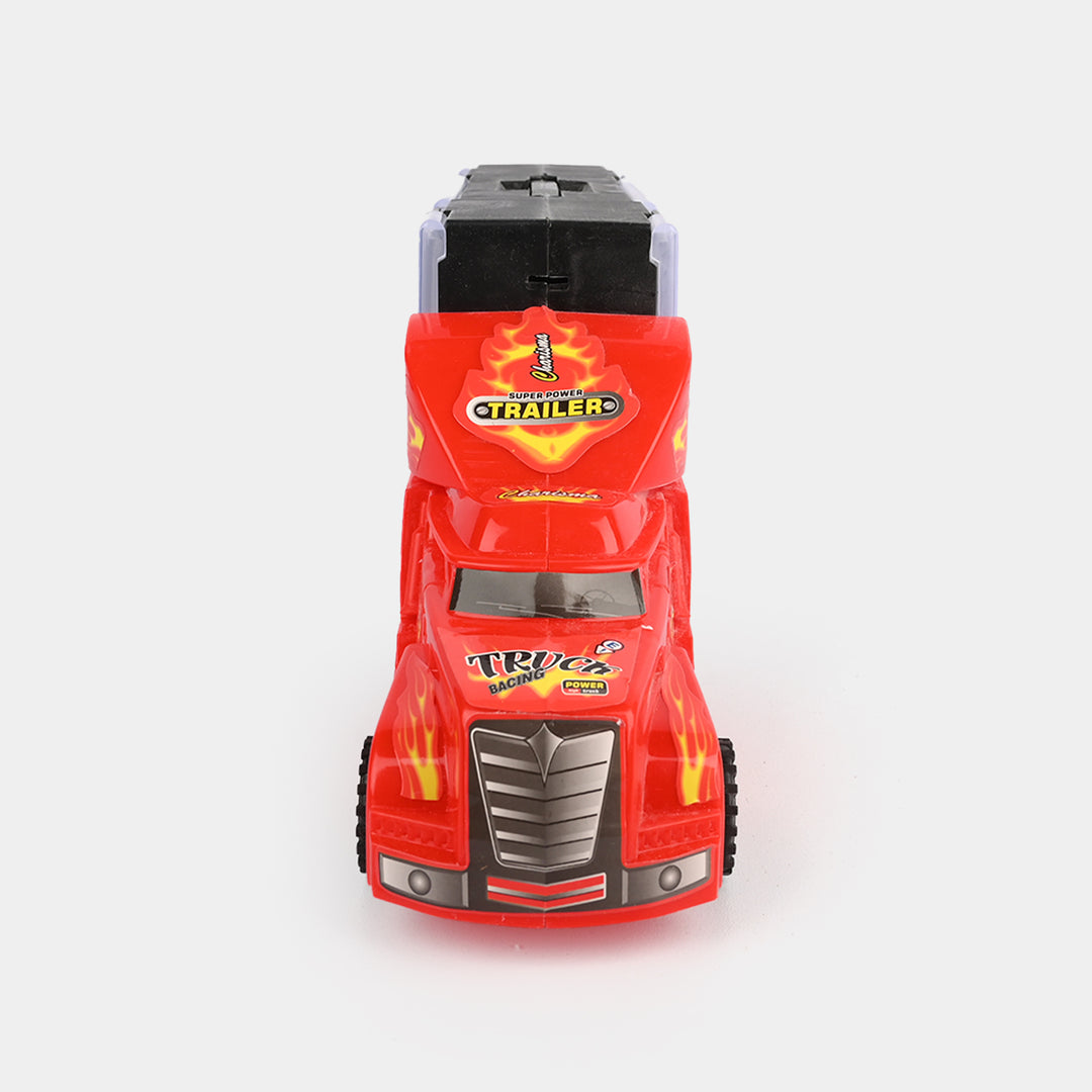 Hot Wheel Transport truck with Mini Cars