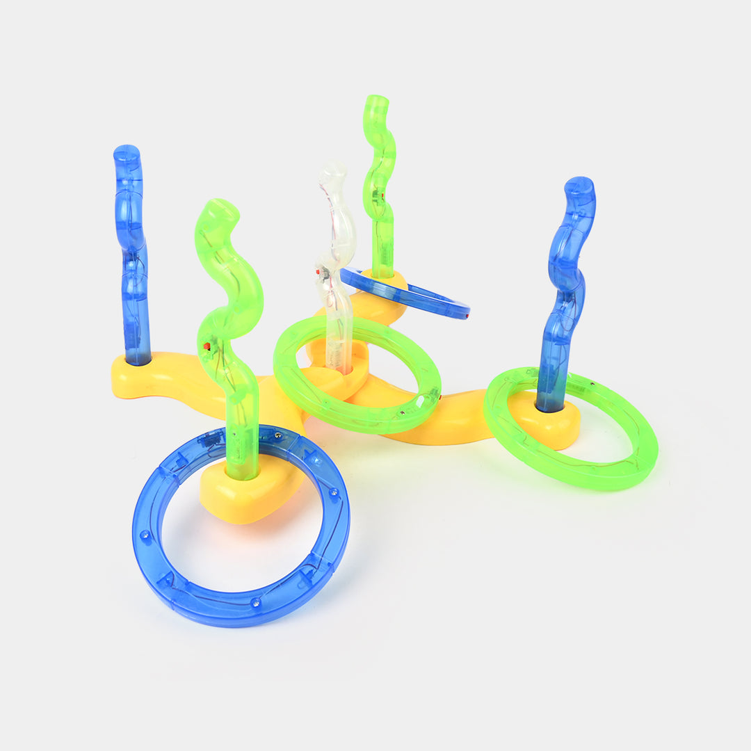 Sportset Ferrule Game Light-Up Ring Toss Fun
