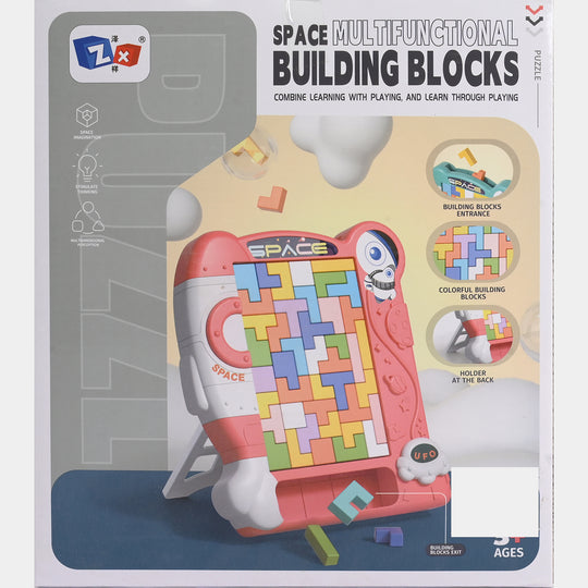 Space Multifunctional Building Blocks For Kids