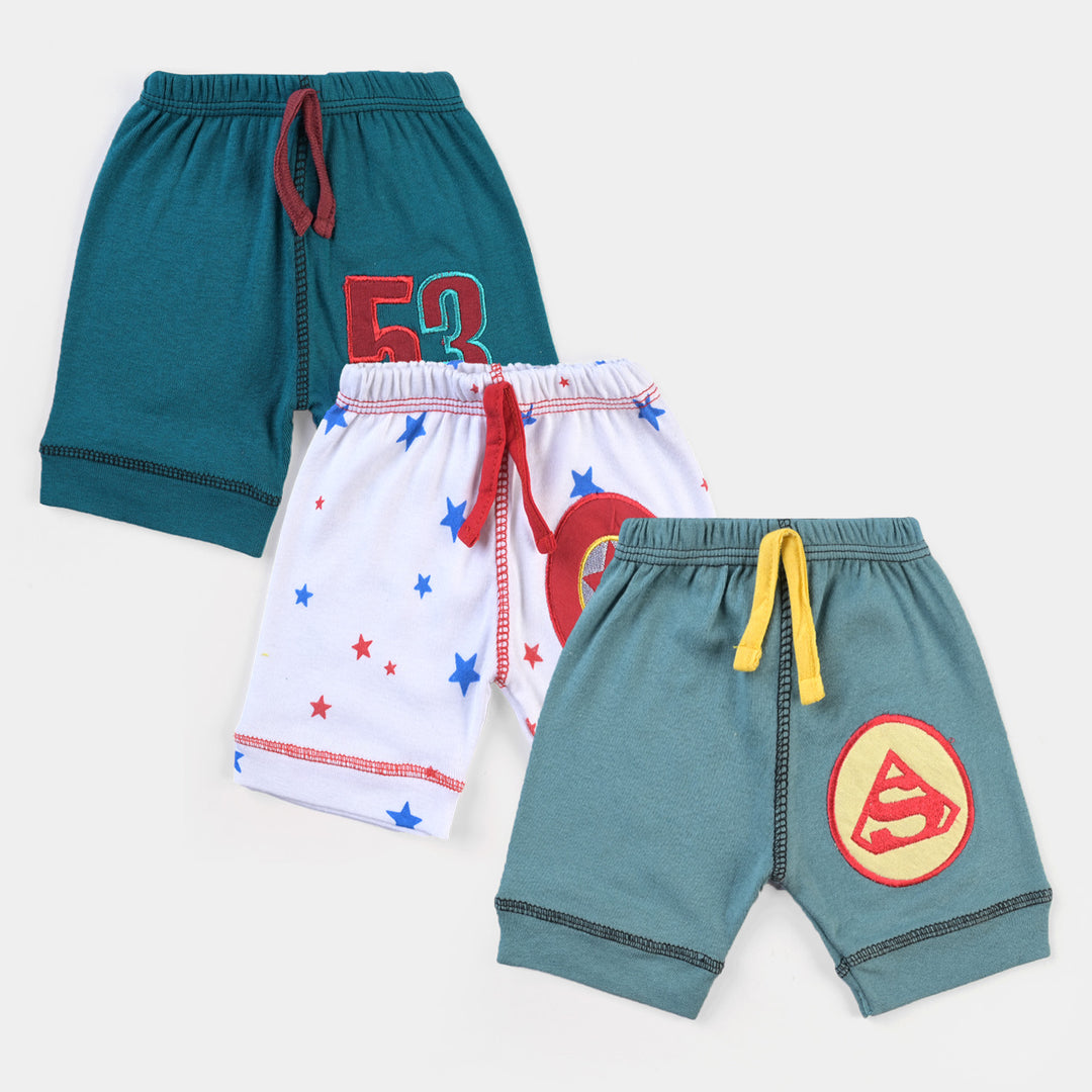 Baby Super Hero 3Pcs Shorts Set