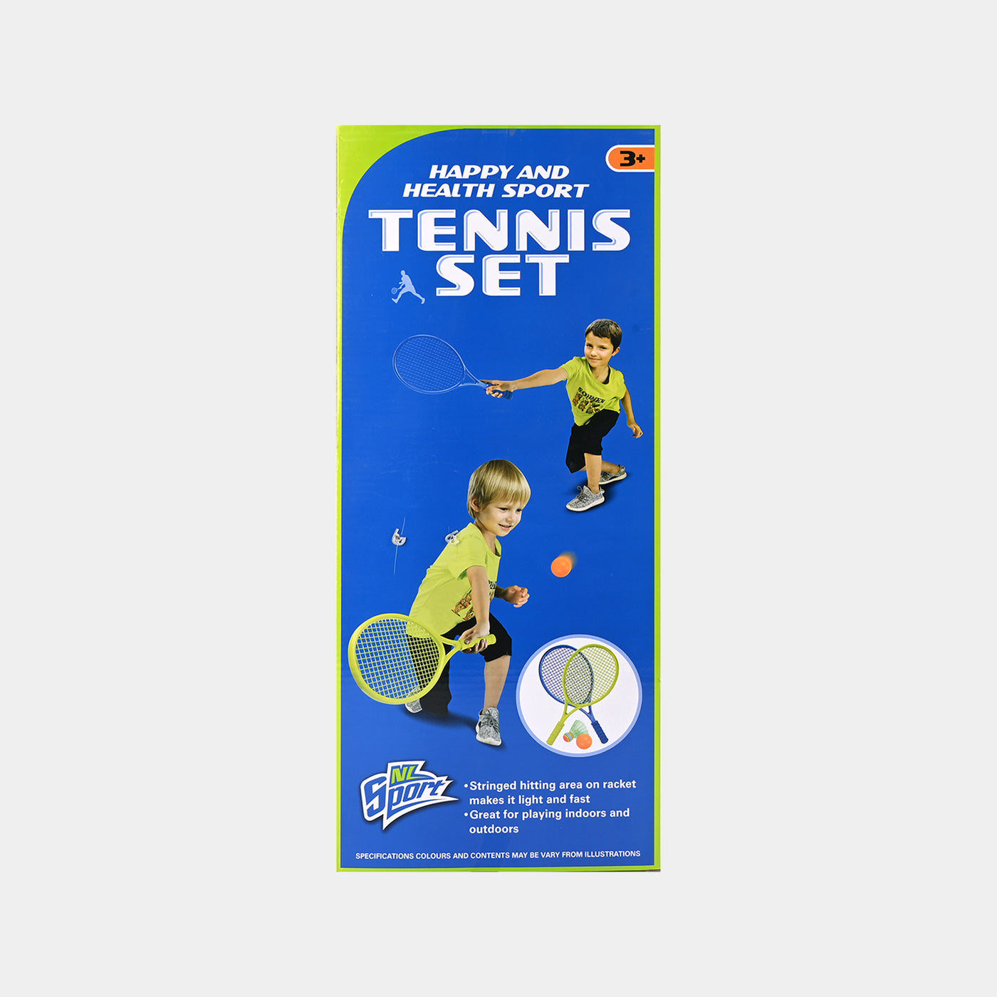 Racket Set With Shuttle & Ball For Kids