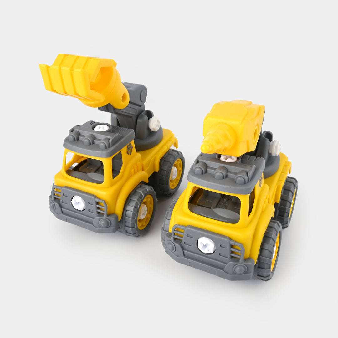 DIY Construction Truck Set | 4PCs