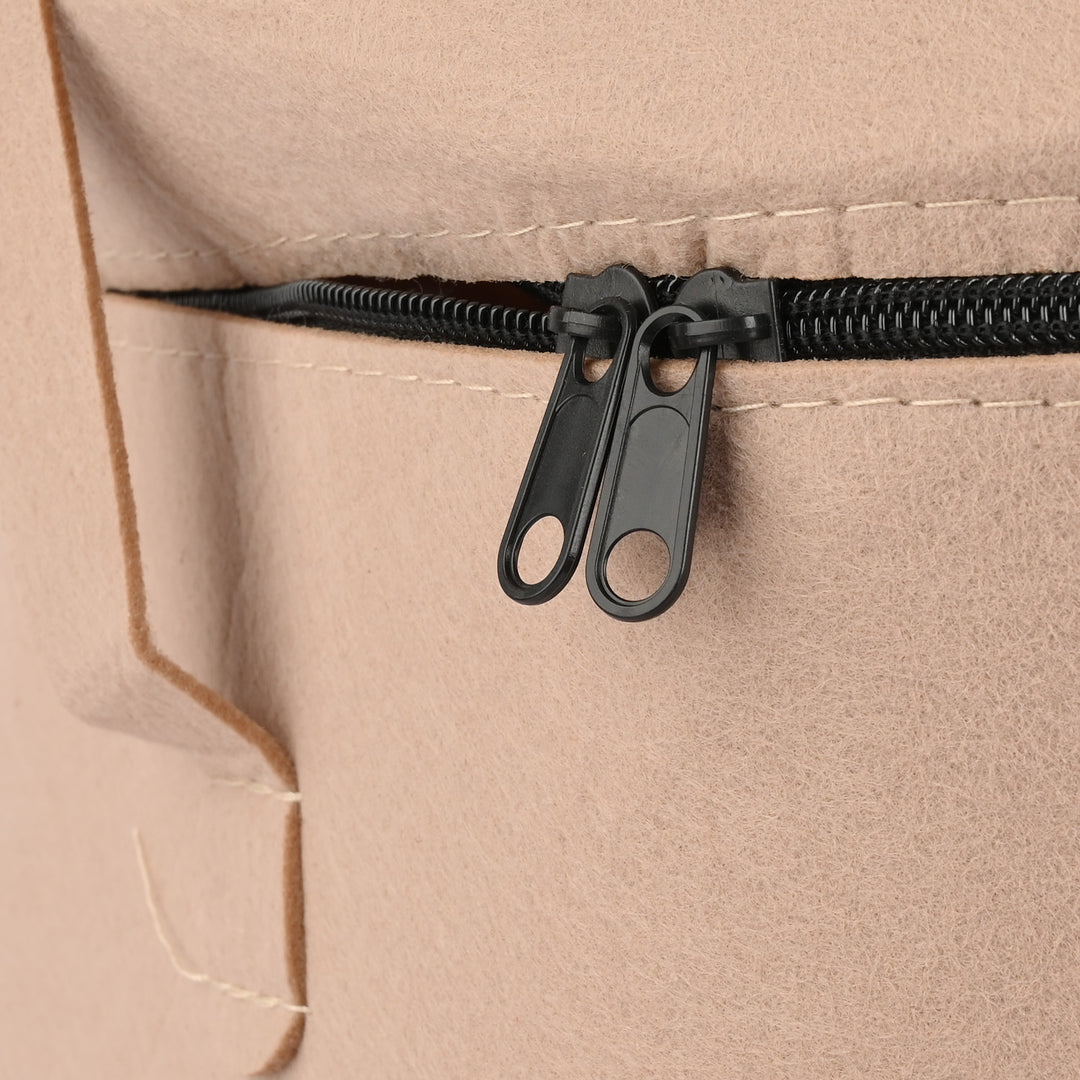 Kids Storage Basket with Zipper Lid – Multipurpose Organizer