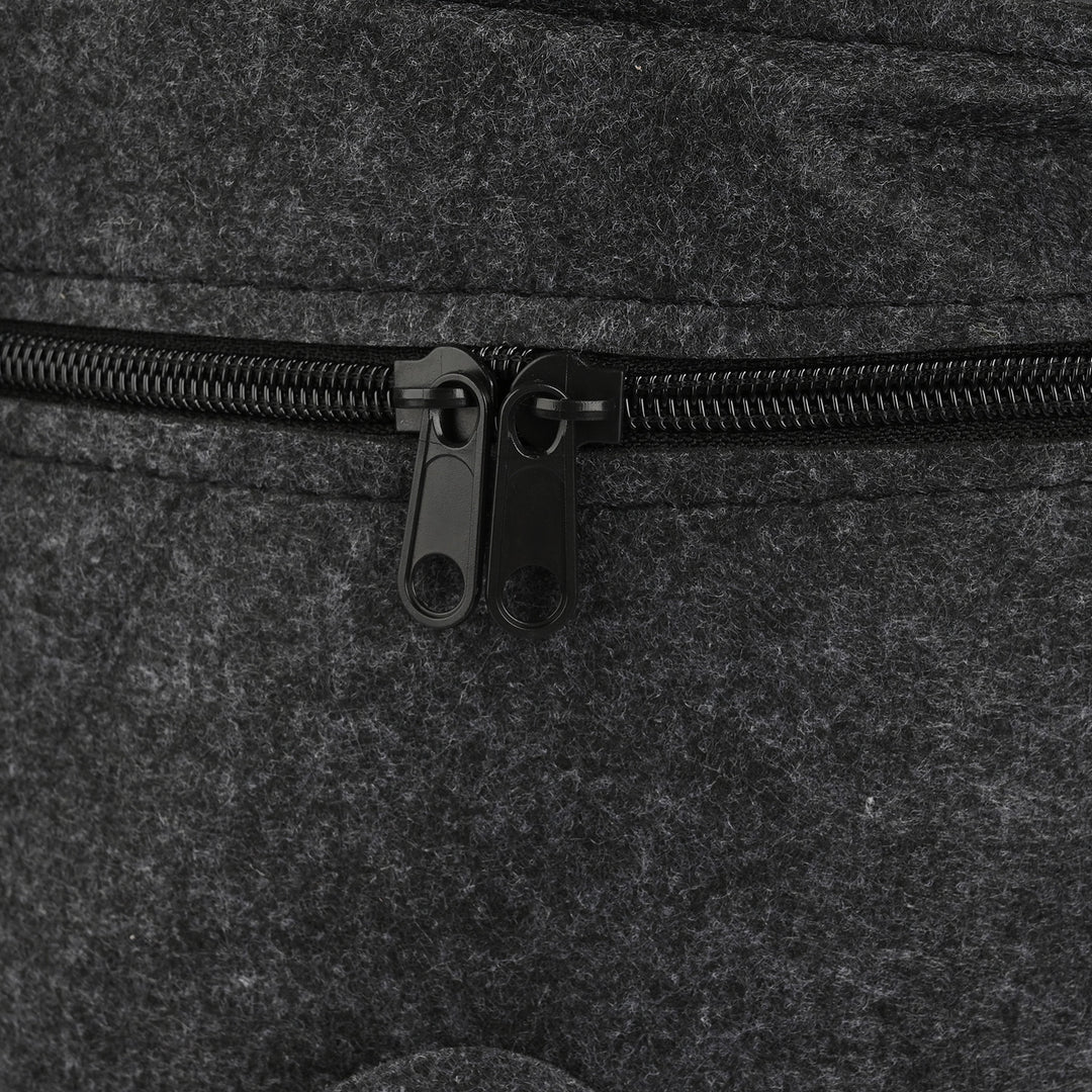 Kids Storage Basket with Zipper Lid – Multipurpose Organizer