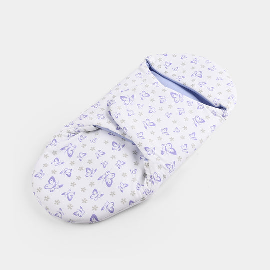 Infant Baby Foam Swaddle Butterfly | Purple