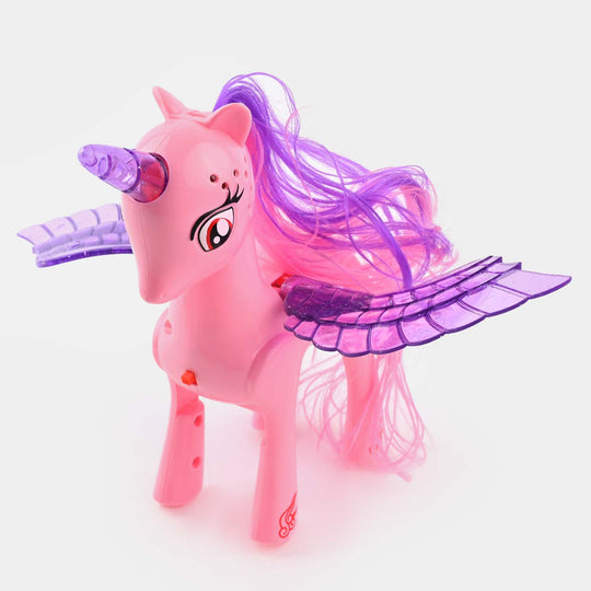 WALKING PONY HORSE LIGHT/SOUND TOY FOR KIDS