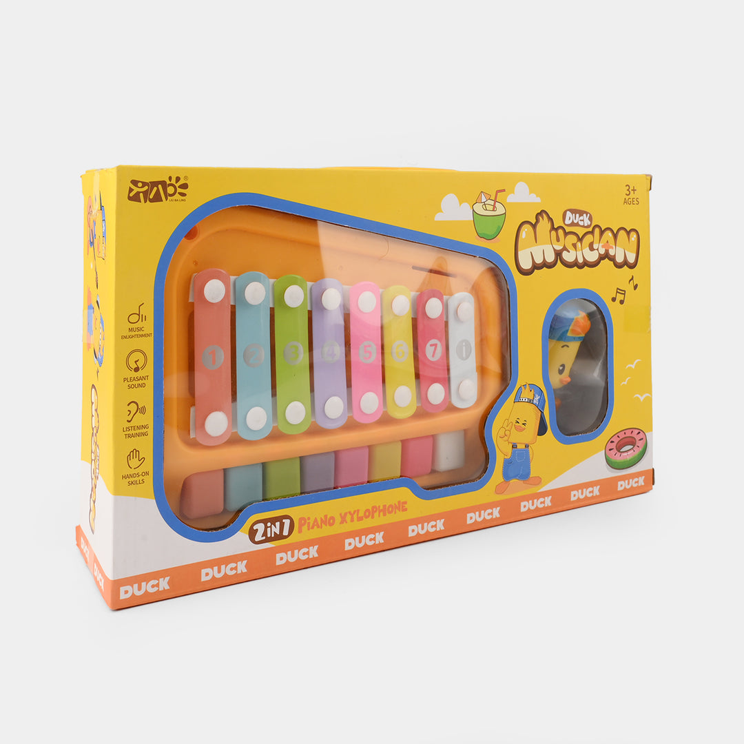 2 in 1 piano & Xylophone Toy For Kids
