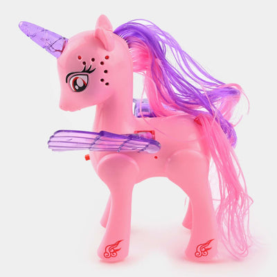 WALKING PONY HORSE LIGHT/SOUND TOY FOR KIDS