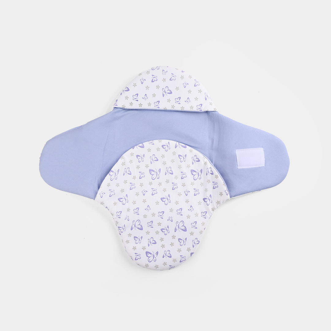 Infant Baby Foam Swaddle Butterfly | Purple