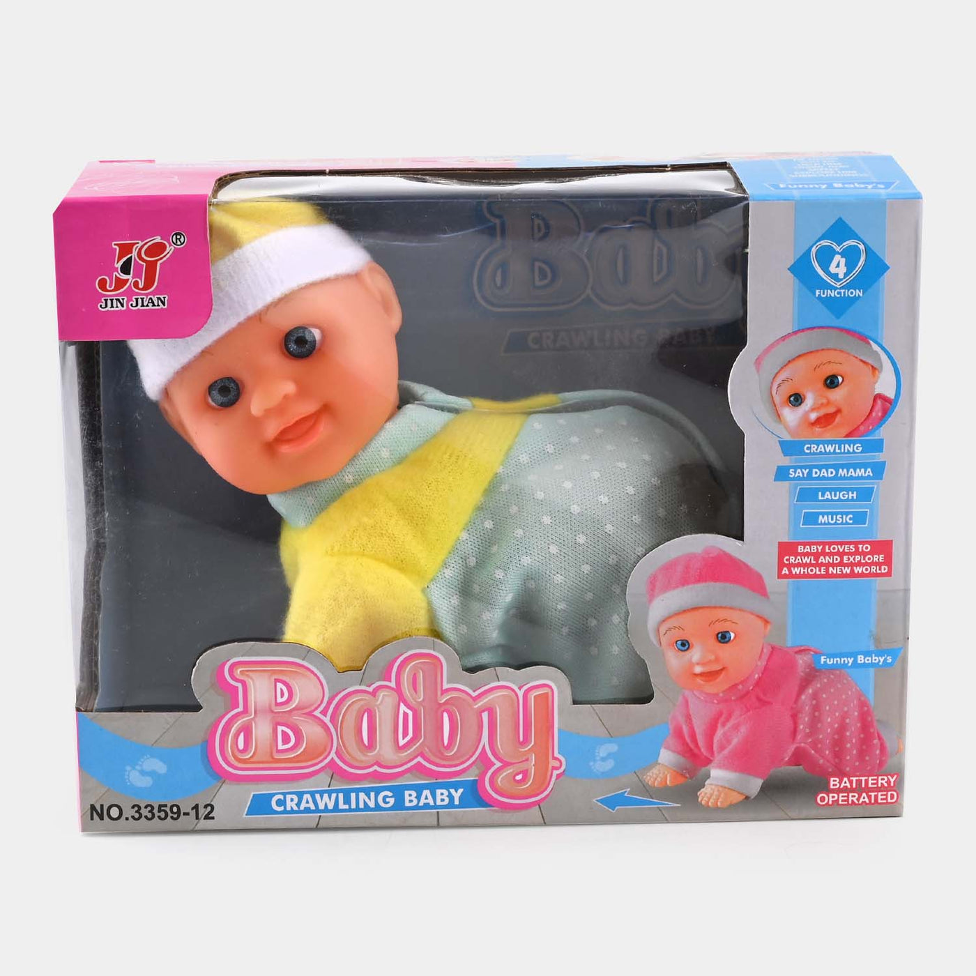 Battery Operated Climbing Baby