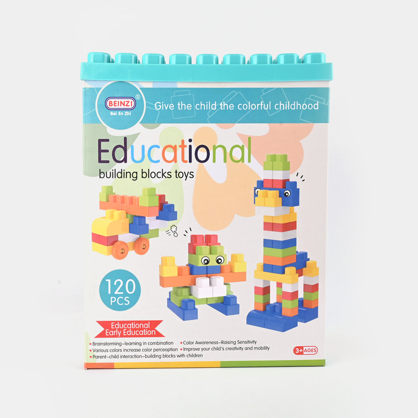 KIDS EDUCATIONAL BUILDING BLOCKS SET