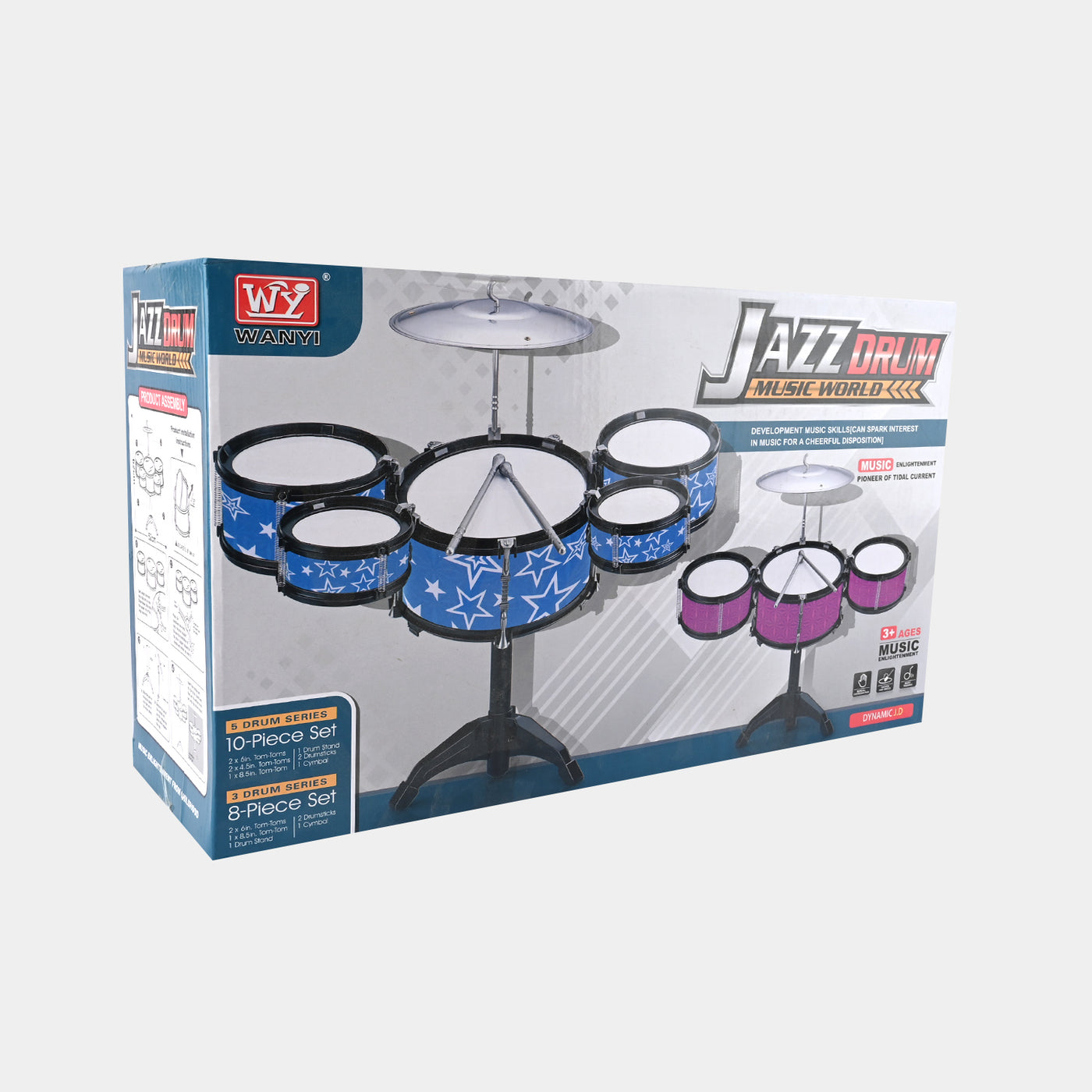 Jazz Drum Set For Kids