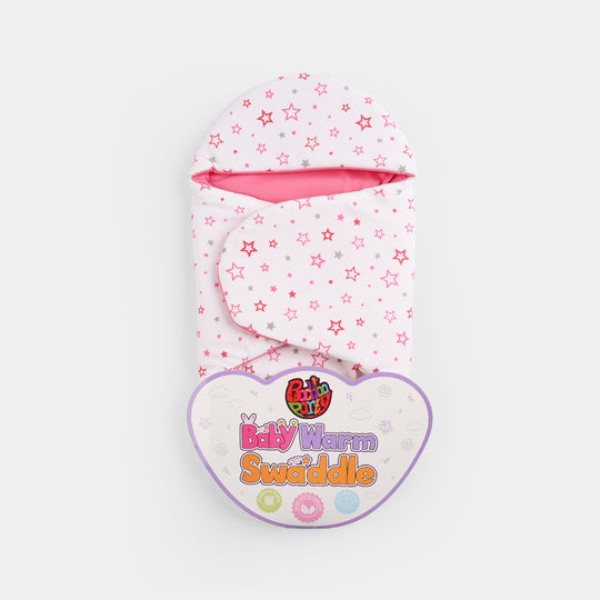 Infant Baby Foam Swaddle Star | Pink
