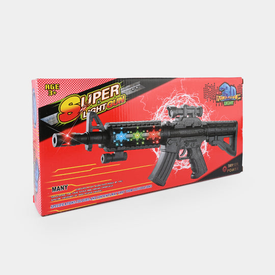 Electric Super Target Toy with Light Sound